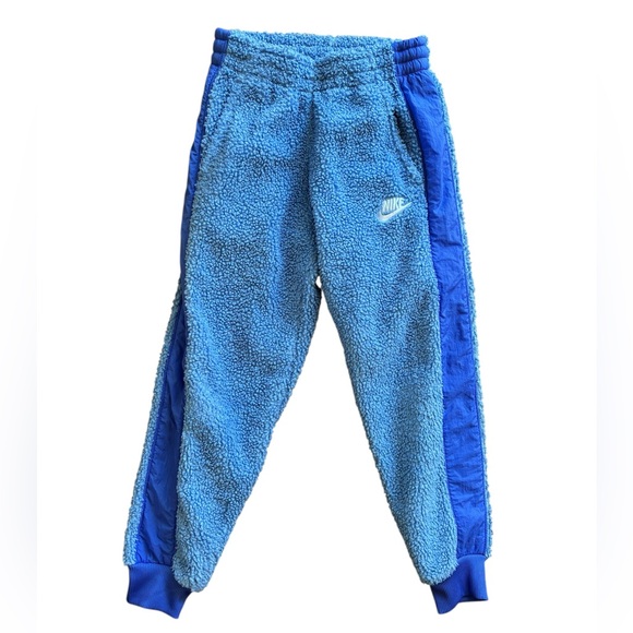 Nike Sportswear Club Fleece Winterized Joggers Pants Big Kids Size S - Picture 1 of 8